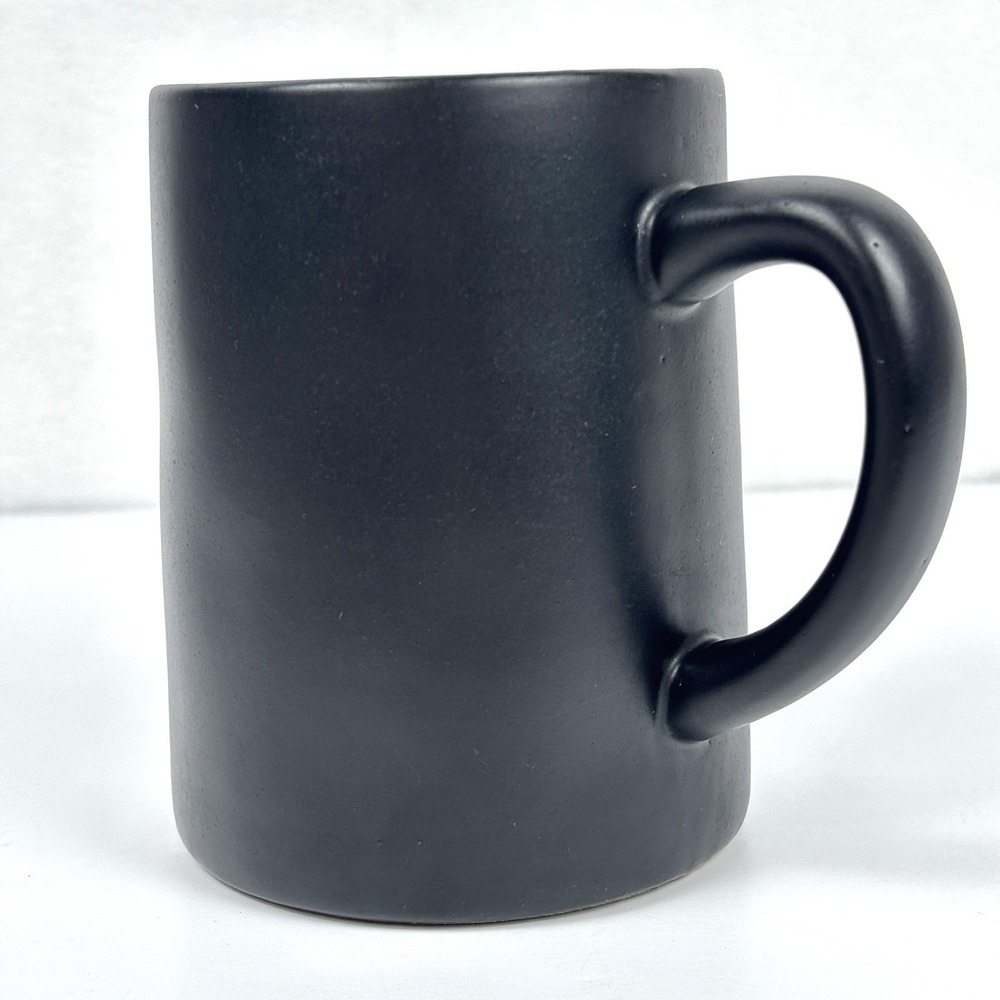 Hearth and Hand with Magnolia Matte Black Stoneware Coffee Tea Mug Farmhouse - Picture 2 of 8